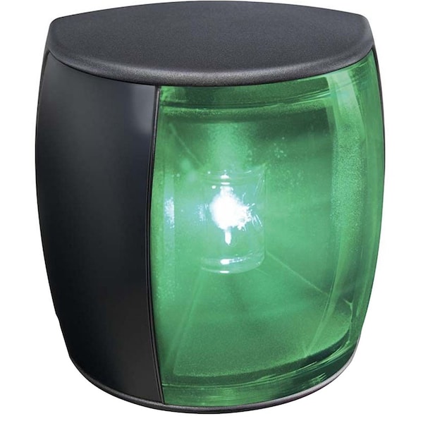 Hella Marine 2 NM NaviLED PRO Starboard Navigation Lamp - Black 17461001 - main